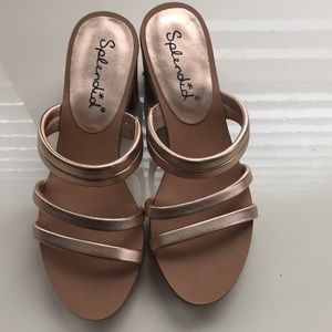 NWT Splendid open toes sandal